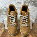 Louis Vuitton Brown Leather Trainer Sneaker Sz 10.5 (9LV)