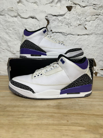 Air Jordan 3 Dark Iris Sz 11