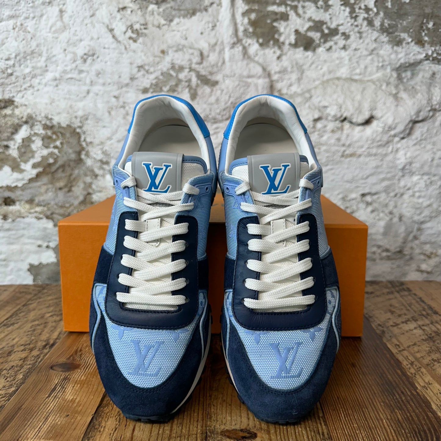Louis Vuitton Runaway Blue Navy Sz 6.5 (5LV)