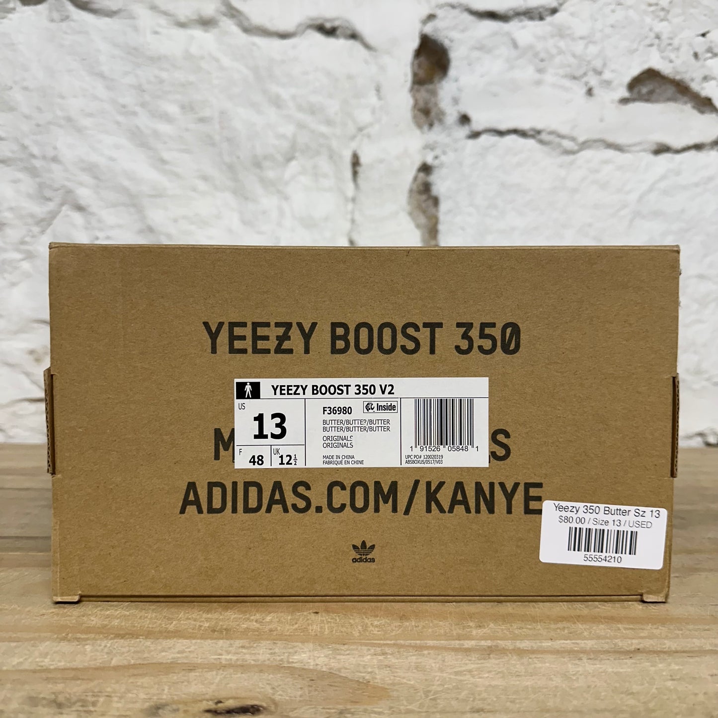Yeezy 350 V2 Butter Sz 13