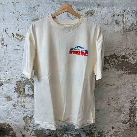 Rhude Paradiso T-shirt White Sz M