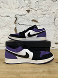 Air Jordan 1 Low Court Purple Sz 13