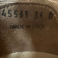 Rick Owens Stop Breath Black Milk Sneaker Sz 4.5 (36)