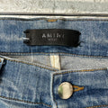 Amiri MX1 Denim Spell Blue Denim Jeans Sz 29