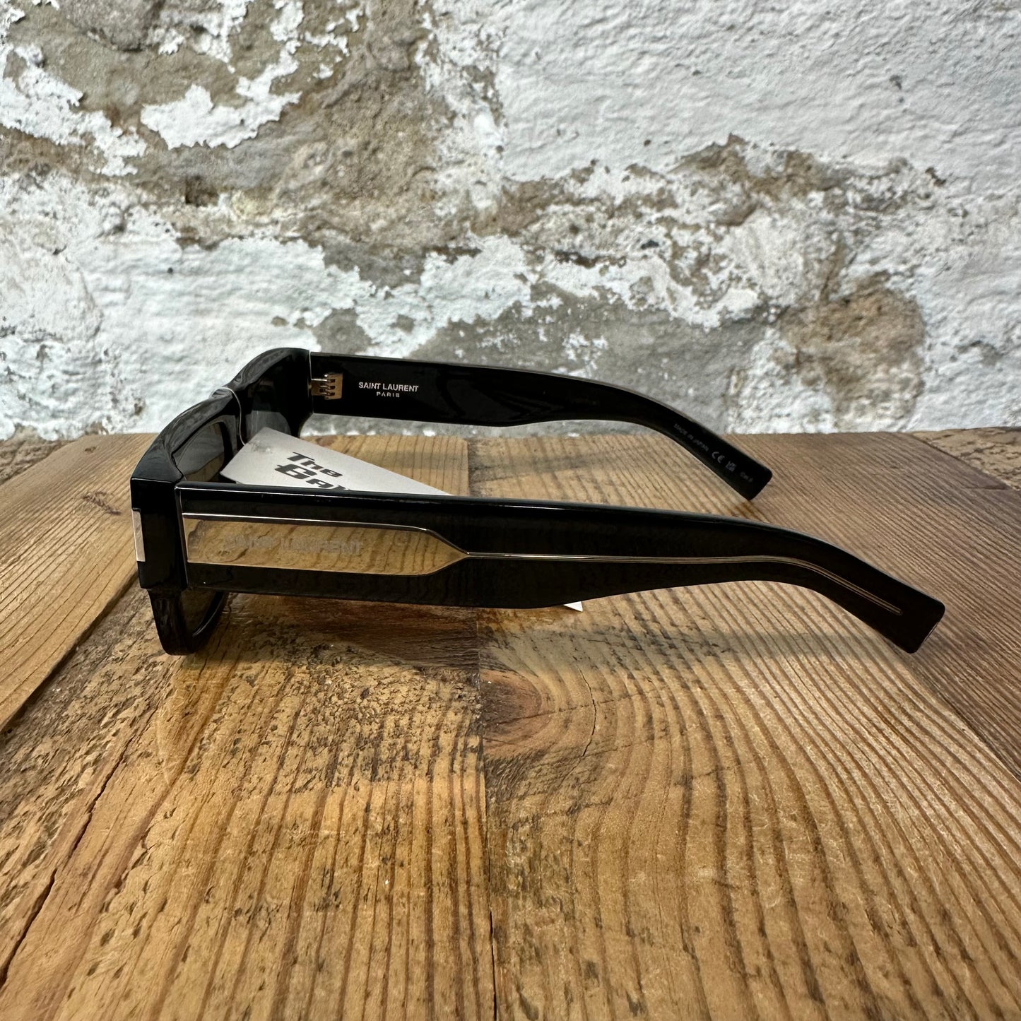 Saint Laurent Naked Wirecore Black Sunglasses