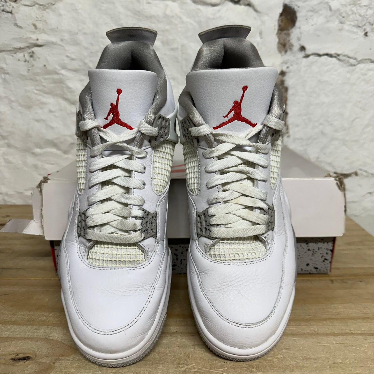 Air Jordan 4 White Oreo Sz 11