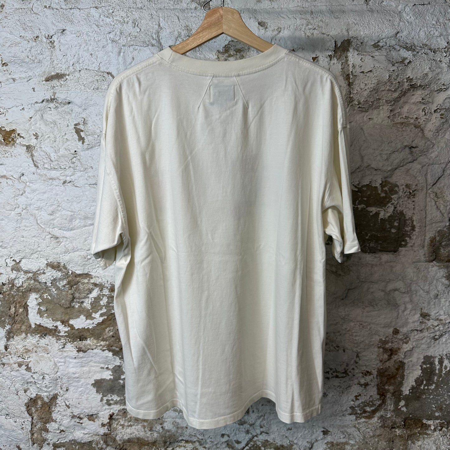 Rhude Chevron Logo White T-Shirt Sz L