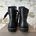 Rick Owens High Jumbo Lace Triple Black Sneaker Sz 15 (48)