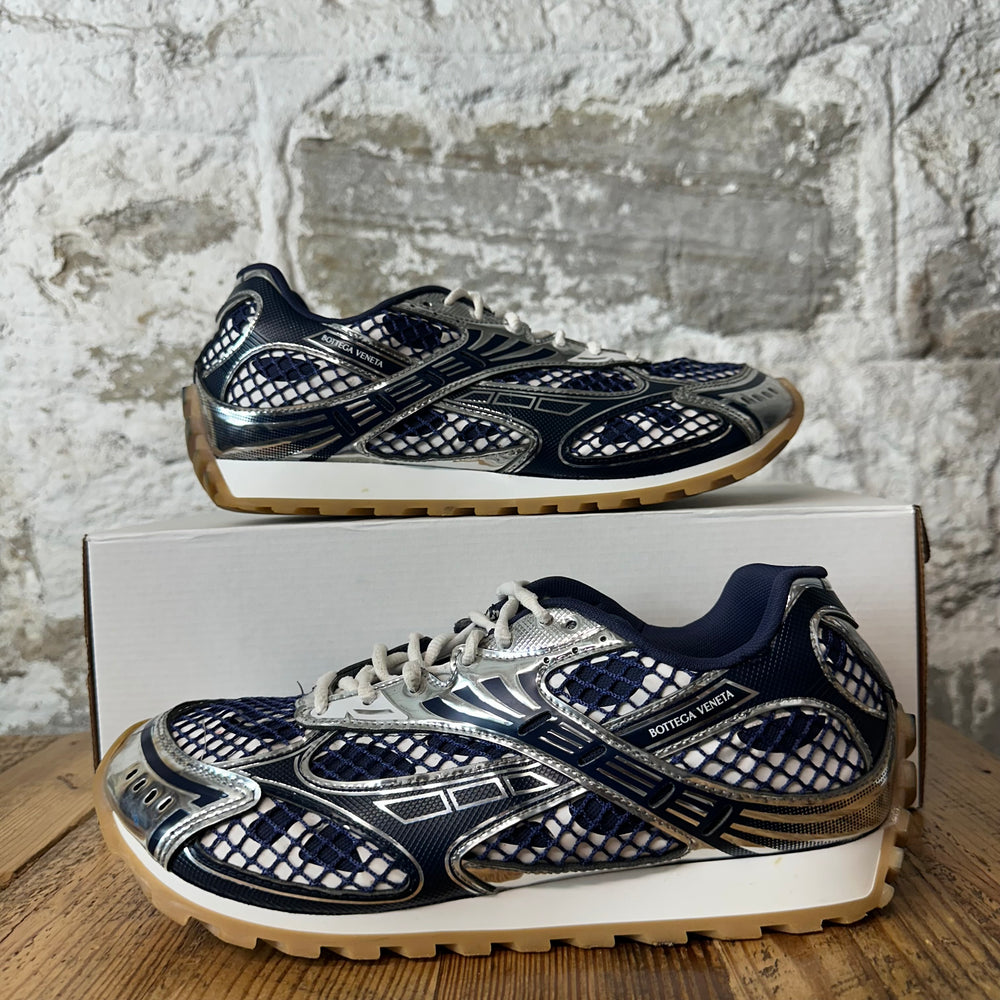Bottega Veneta Abyss Silver Orbit Sneaker Sz 9 (42)