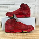 Air Jordan 5 Red Suede Sz 5.5Y