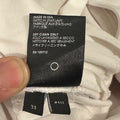 Amiri MX2 White Patch White Denim Jeans Sz 31