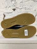Nike Air Force 1 Low Black Gum Bottom Sz 10