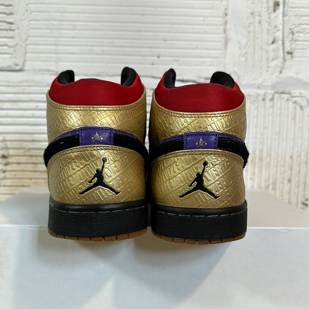 Air Jordan 1 Mid Leroy Smith Sz 11