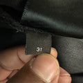 Amiri MX1 Black White Woven Black Denim Jeans Sz 31