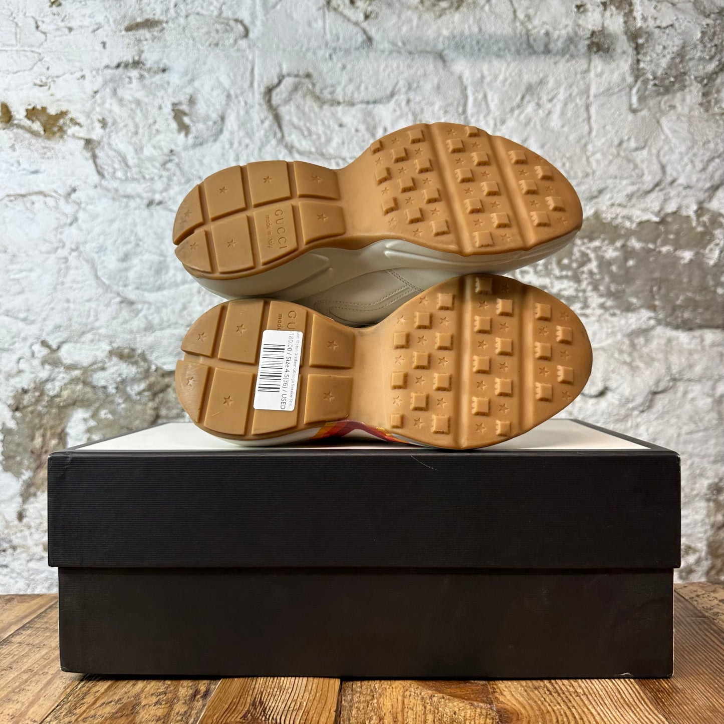 Gucci Rhyton Gradient GG Logo Sneaker Sz 4.5 (36)