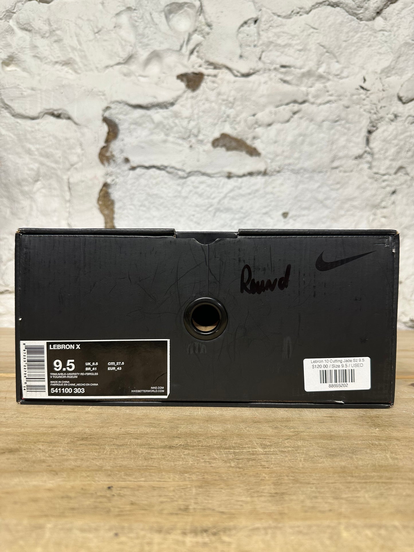 Nike Lebron 10 Cutting Jade Sz 9.5