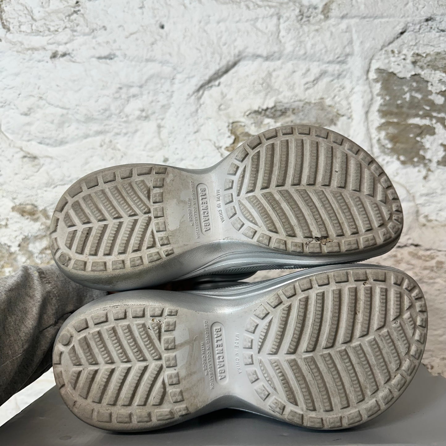 Balenciaga Mule Strap Croc Jibbit Sneaker Sz 6 (38)