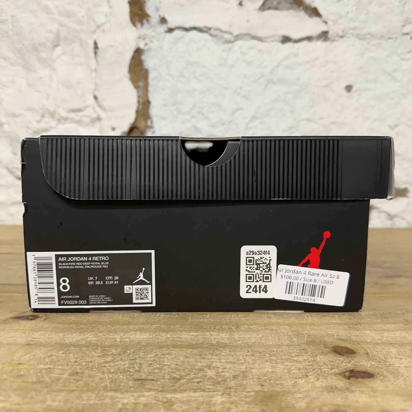 Air Jordan 4 Rare Air Sz 8