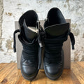 Rick Owens High Jumbo Lace Triple Black Sneaker Sz 15 (48)