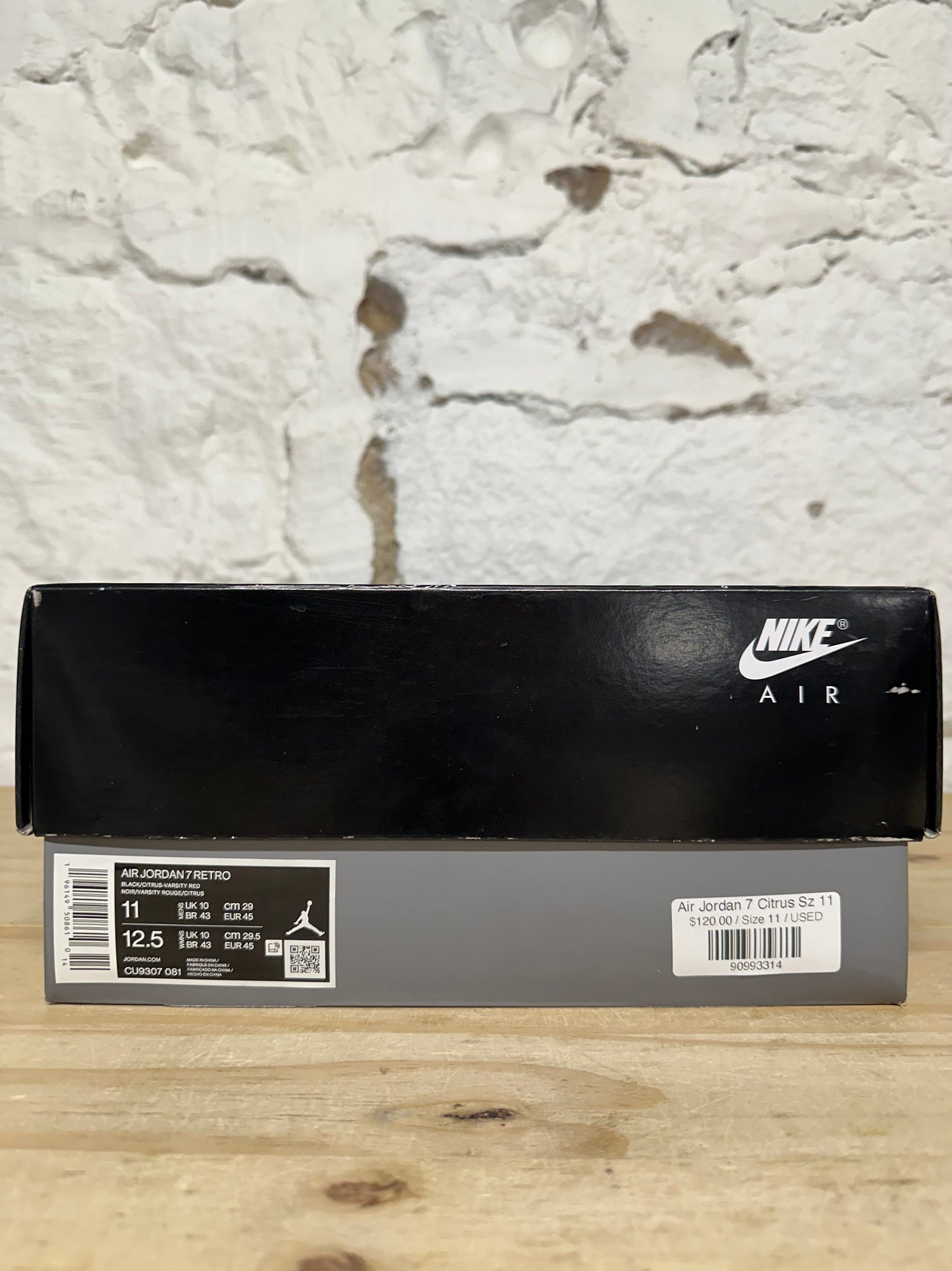 Air Jordan 7 Citrus Sz 11