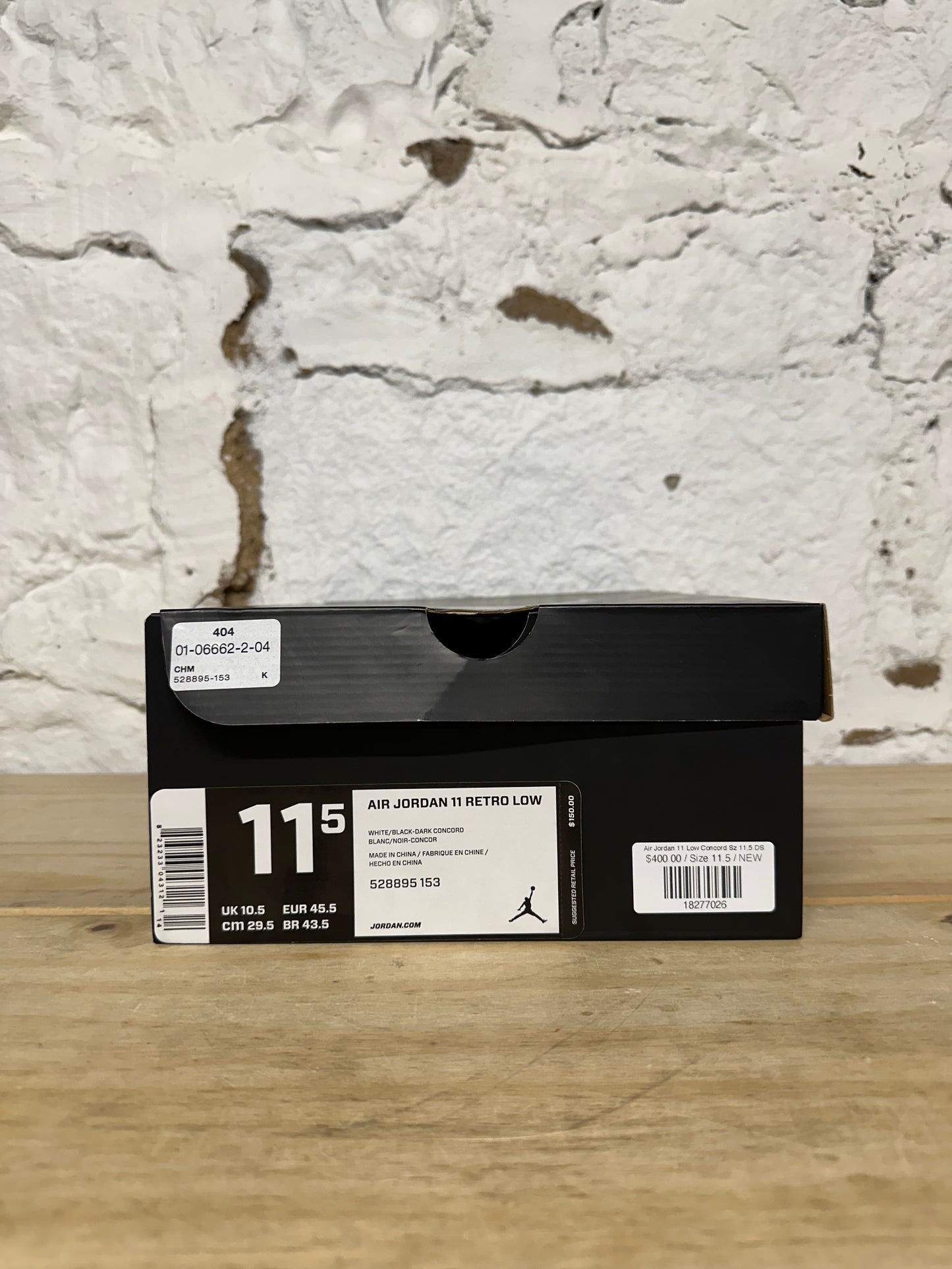 Air Jordan 11 Low Concord Sz 11.5 DS