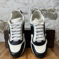 Gucci Interlocking GG Black White Sneaker Sz 8