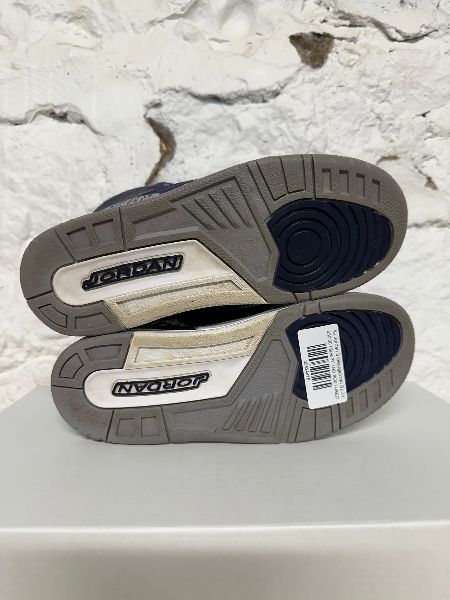 Air Jordan 3 Georgetown Sz 3Y
