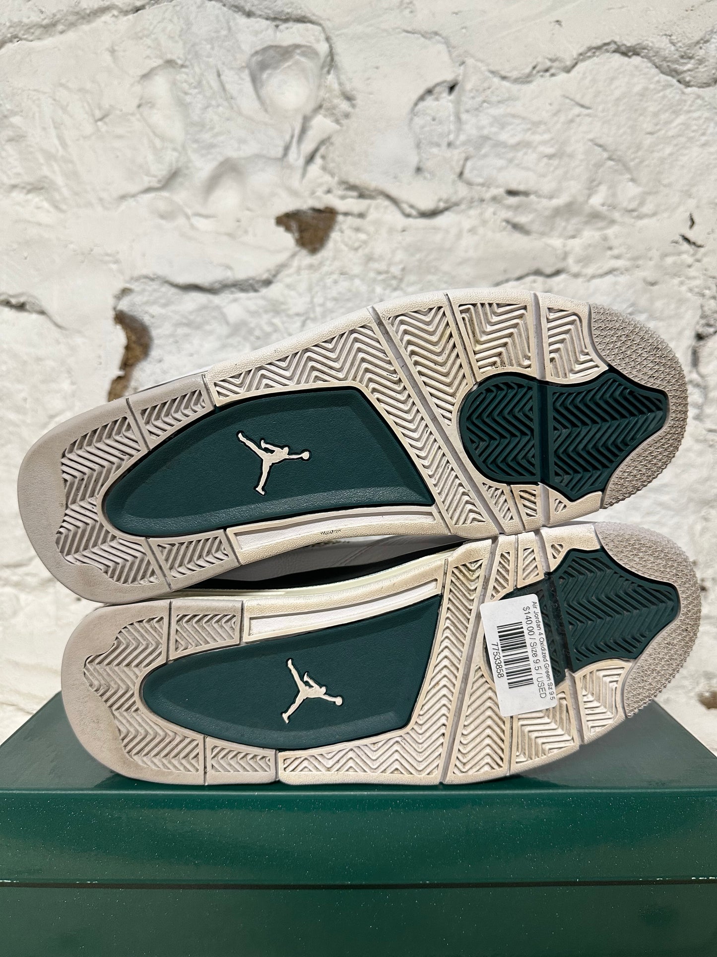 Air Jordan 4 Oxidized Green Sz 9.5