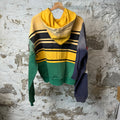 Vale Collage Zip Up Hoodie