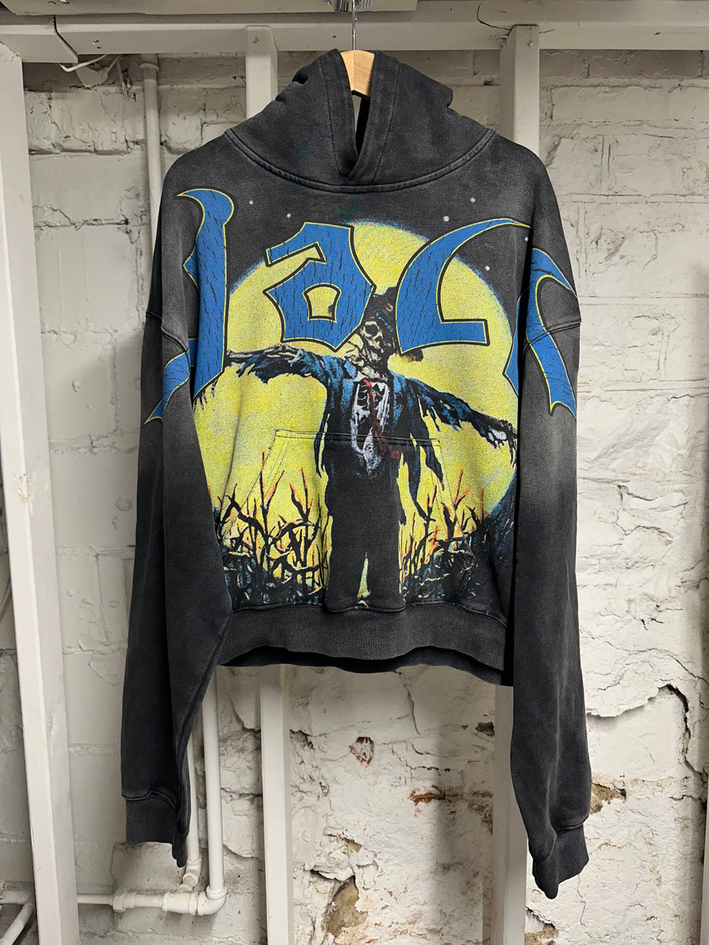 Vale Scarecrow Hoodie Black Sz XL