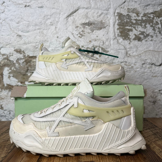 Off White ODSY 1000 Cream White Sneaker Sz 12 (45)