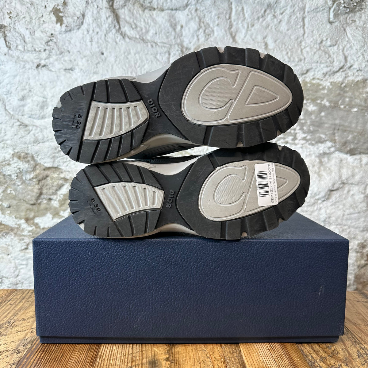 Dior B30 Triple Grey Sneaker Sz 9 (42)