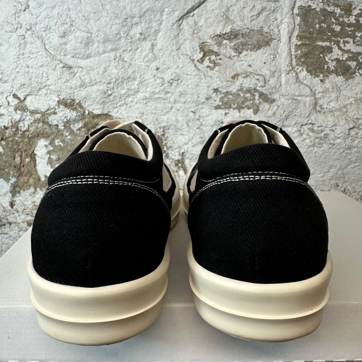 Rick Owens DRKSHDW Vintage Black Milk Sneaker Sz 8 (41)
