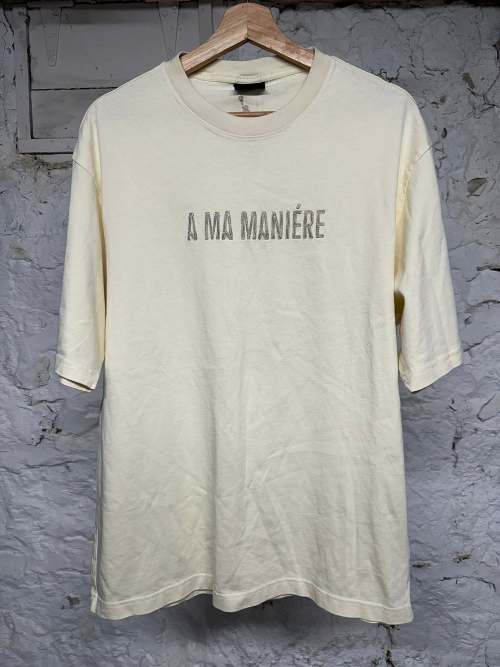Air Jordan A Ma Maniere Spellout T-Shirt Sz M