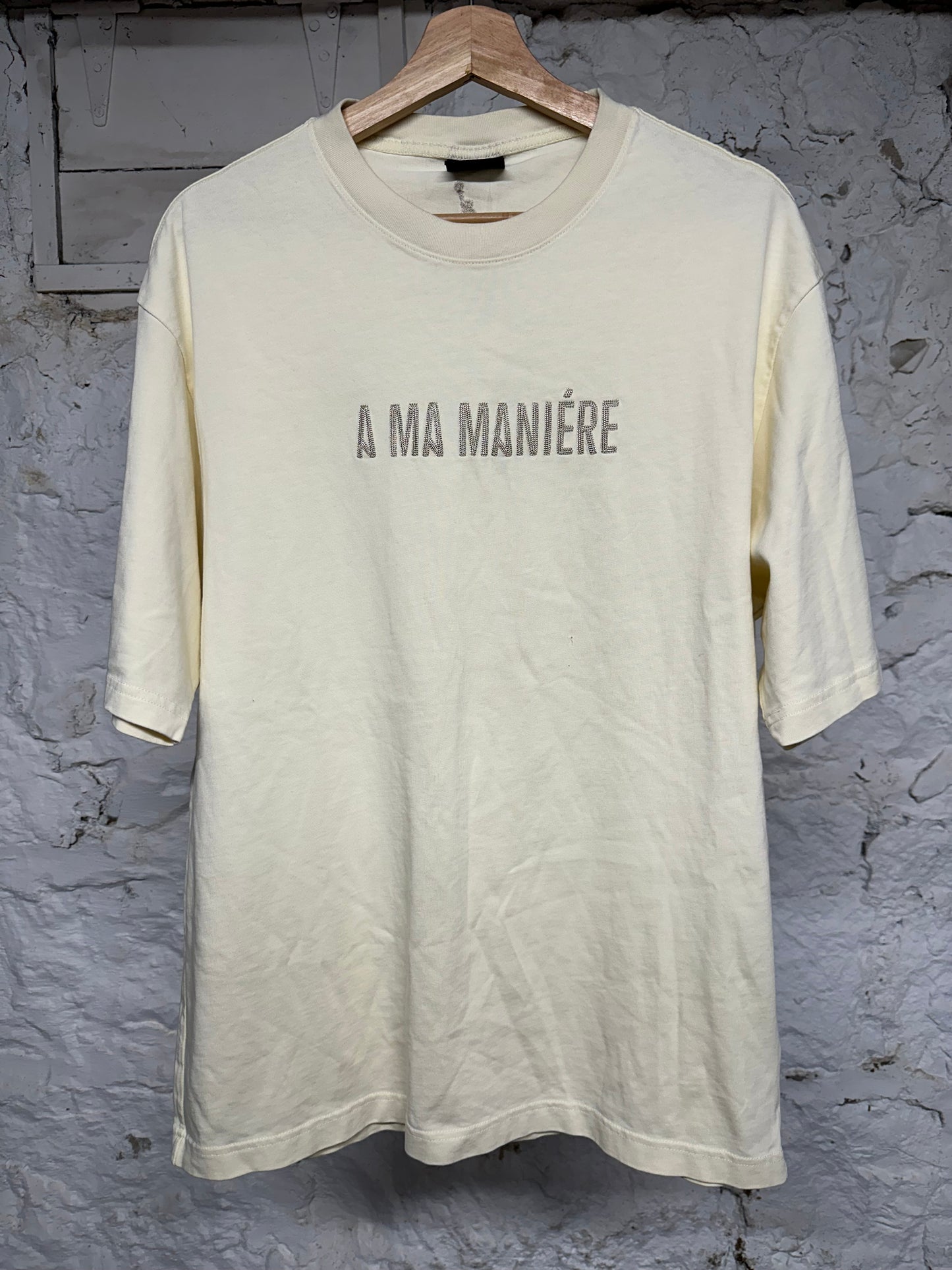 Air Jordan A Ma Maniere Spellout T-Shirt Sz M