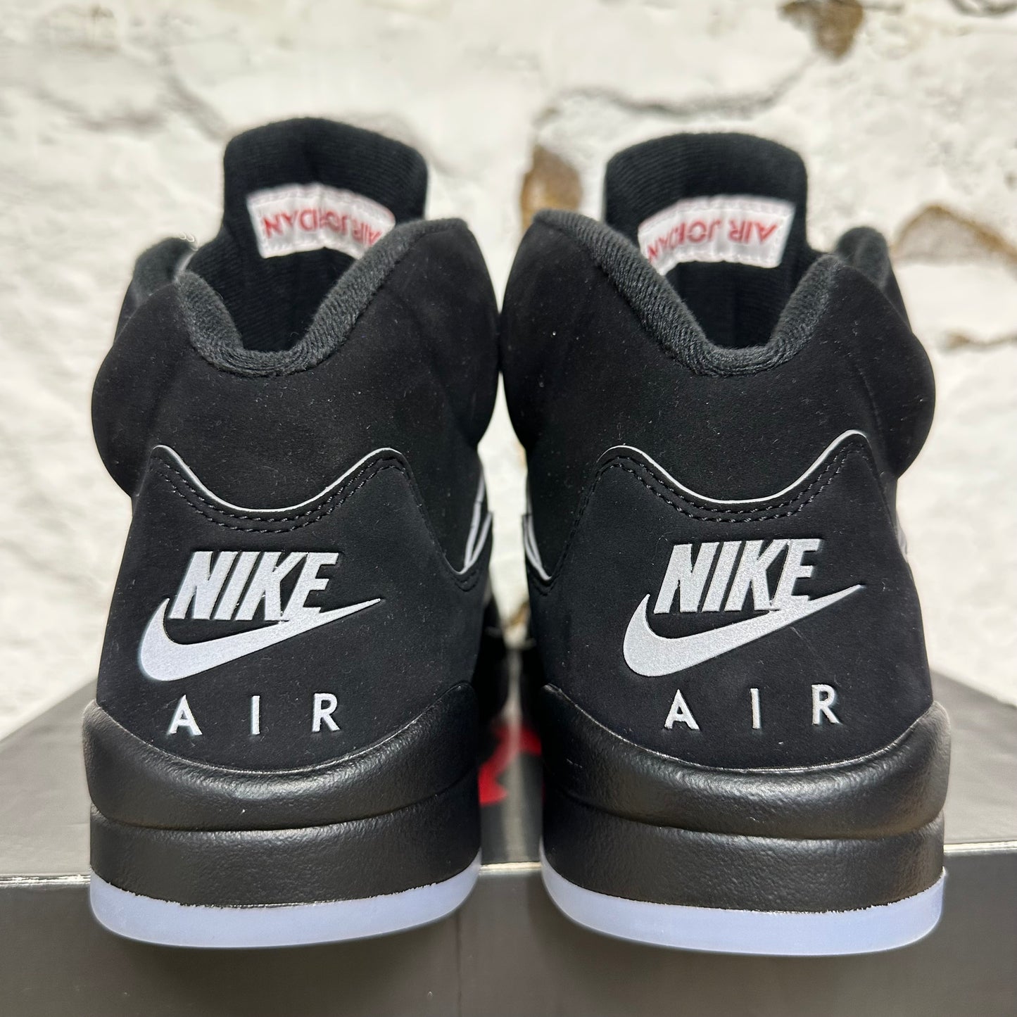 Air Jordan 5 Black Metallic Sz 11 DS