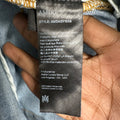 Amiri Plain Blue Shotgun Denim Jeans Sz 32