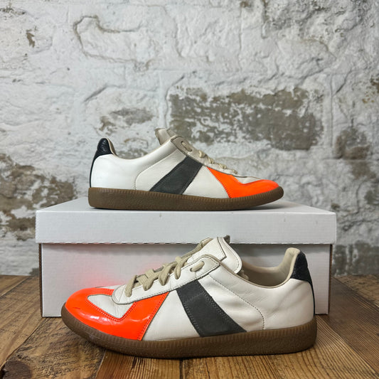 Maison Margiela Replica Grey White Orange Sneaker Sz 6.5 (39)