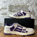 Amiri Purple Skeleton White Sneaker Sz 10 (43)