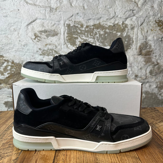 Louis Vuitton Graphite Trainer Sneaker Sz 12.5 (11LV)