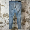 Amiri MX1 Blue Tie Dye Blue Denim Jeans Sz 34
