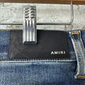Amiri Knee Hole Dark Blue Denim Jeans Sz 30