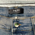 Amiri Distressed Clay Indigo Denim Jeans