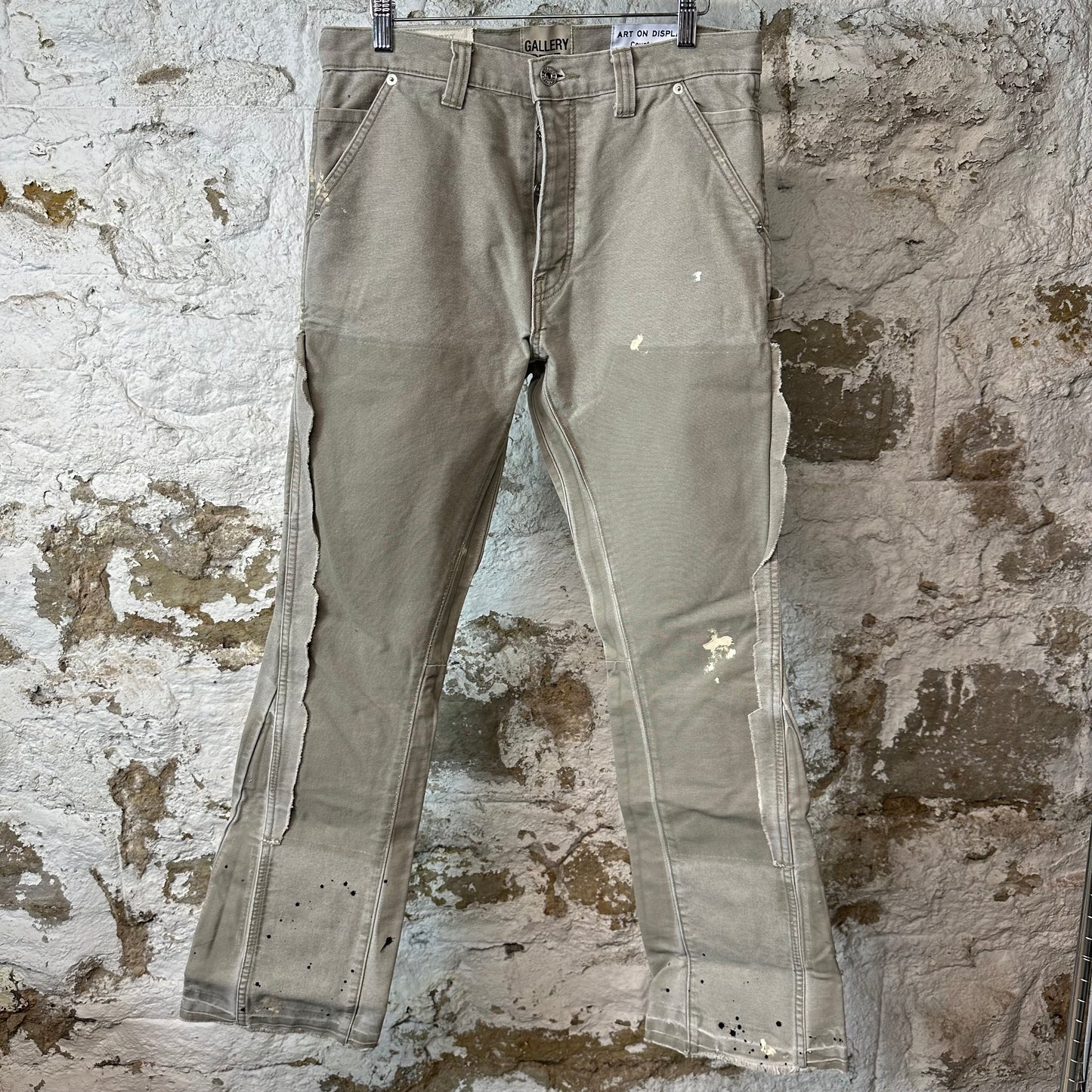 Gallery Department Cement Carpenter Flare Pants Sz 31