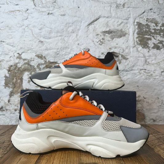 Dior B22 Orange White Black Sneaker Sz 11 (44)