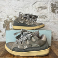 Lanvin Curb White Gray Cream Sneaker Sz 9 (42)