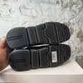 Prada Techno Grey Orange Black Sneaker Sz 8.5