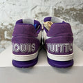 Louis Vuitton Purple White Strap Trainer Sneaker Sz 10 (8.5LV)