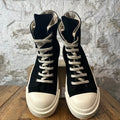 Rick Owens High Black Milk Sneaker Sz 7 (40)