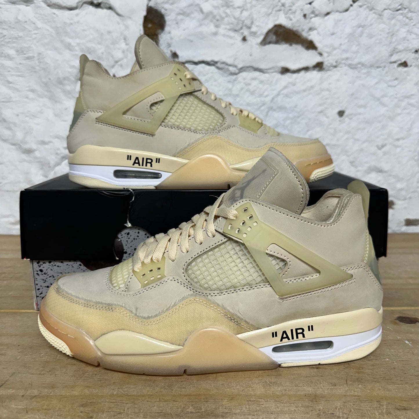 Air Jordan 4 Off-White Sail Sz 10 (11.5W)